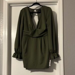 ASOS Design  Green Dress size 10 new with tags